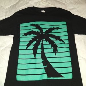 I am selling a Palm tree sleeve shirt. Size small, Unisex.